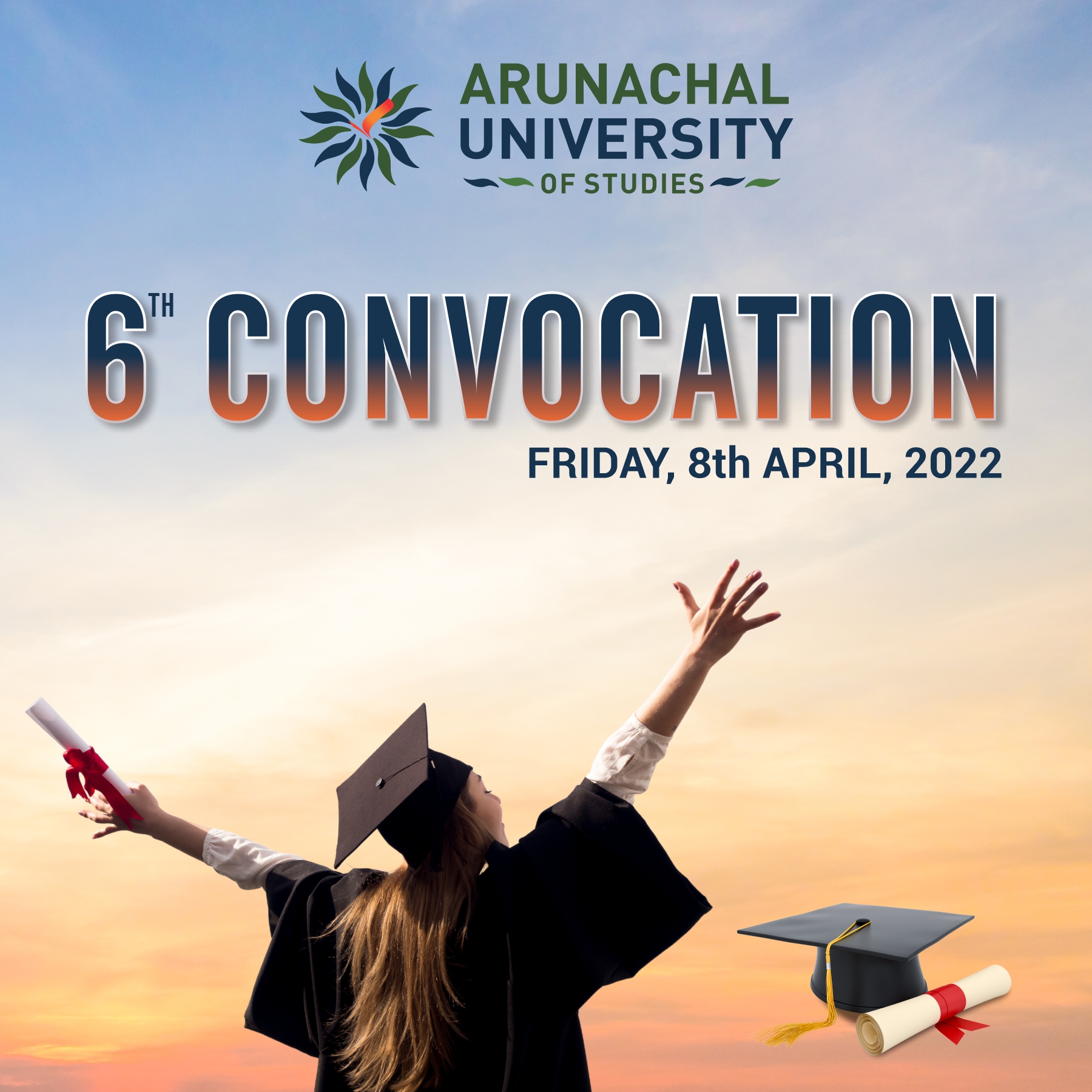  6th convocation on 8th April 2022 
